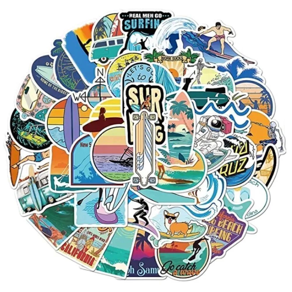 Assorted Surfing Stickers - Picture 3 of 5